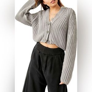 NWT, FREE PEOPLE Sweet Nothings Cardi